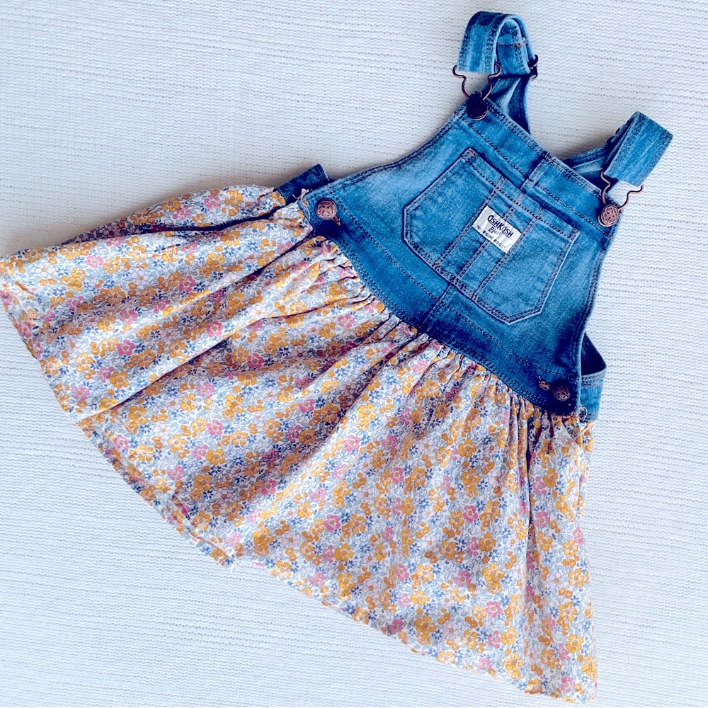 Osh Kosh brand skirted overalls 4T
